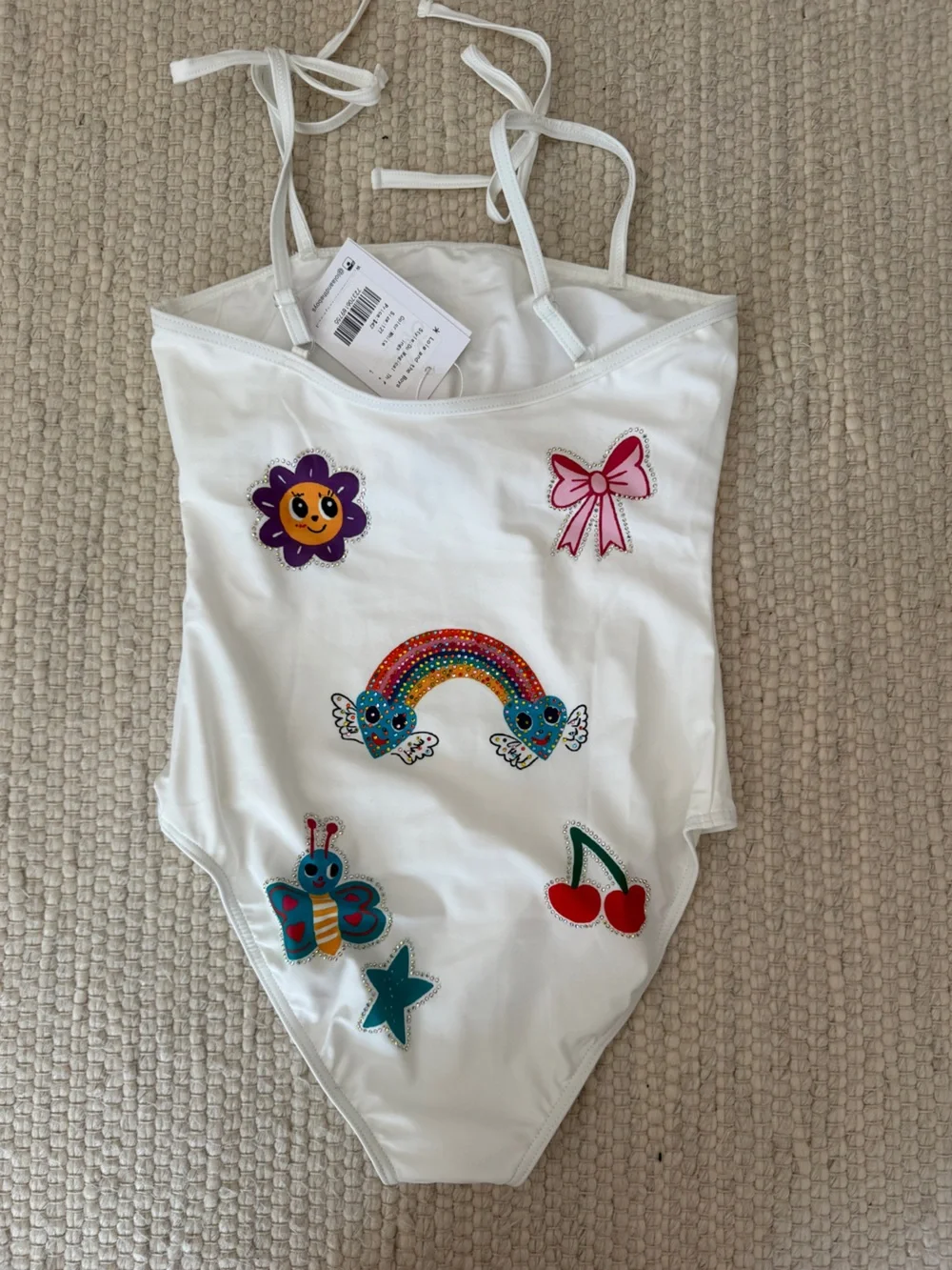 Lola & The Boys Do Magical Things White Girls' One-Piece Swimsuit